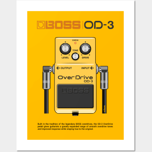 BOSS OD-3 Overdrive [light] Posters and Art